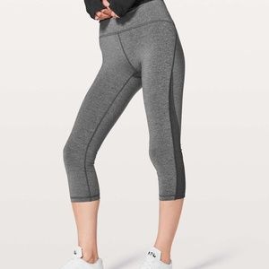 Lululemon Train Times Crop Size 4 NWT